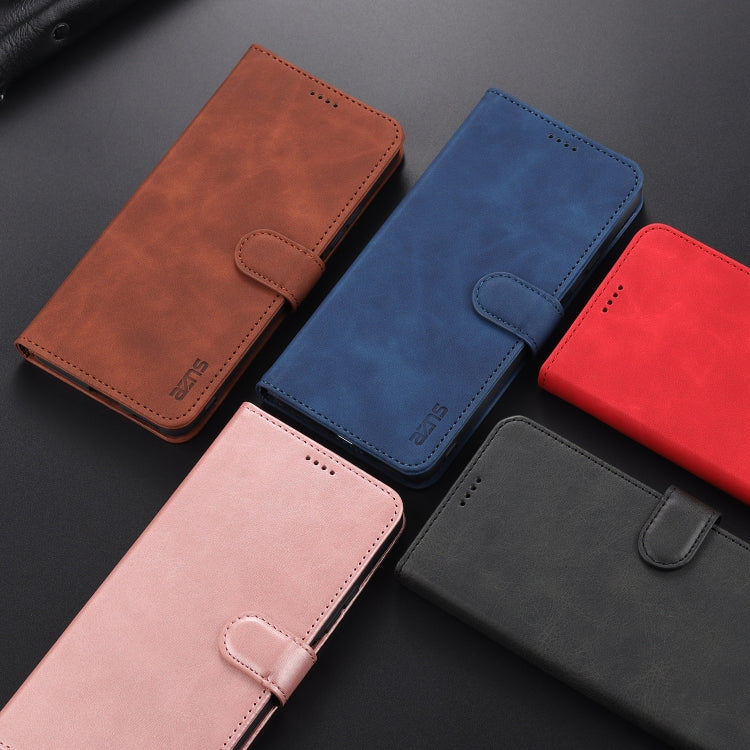 AZNS Skin Feel Calf Texture Horizontal Flip Leather Case with Card Slots & Holder & Wallet, For Xiaomi Redmi K40 Pro, For Xiaomi Poco F3, For Xiaomi Redmi Note 9 5G, For Xiaomi Redmi Note 10 5G, For Xiaomi Poco M3 Pro 5G