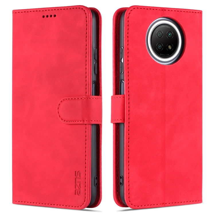 AZNS Skin Feel Calf Texture Horizontal Flip Leather Case with Card Slots & Holder & Wallet, For Xiaomi Redmi K40 Pro, For Xiaomi Poco F3, For Xiaomi Redmi Note 9 5G, For Xiaomi Redmi Note 10 5G, For Xiaomi Poco M3 Pro 5G