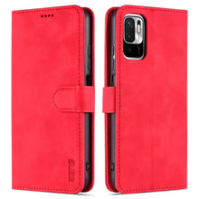 Load image into Gallery viewer, AZNS Skin Feel Calf Texture Horizontal Flip Leather Case with Card Slots &amp; Holder &amp; Wallet, For Xiaomi Redmi K40 Pro, For Xiaomi Poco F3, For Xiaomi Redmi Note 9 5G, For Xiaomi Redmi Note 10 5G, For Xiaomi Poco M3 Pro 5G