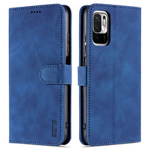 Load image into Gallery viewer, AZNS Skin Feel Calf Texture Horizontal Flip Leather Case with Card Slots &amp; Holder &amp; Wallet, For Xiaomi Redmi K40 Pro, For Xiaomi Poco F3, For Xiaomi Redmi Note 9 5G, For Xiaomi Redmi Note 10 5G, For Xiaomi Poco M3 Pro 5G