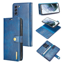 Load image into Gallery viewer, DG.MING Crazy Horse Texture Flip Detachable Magnetic Leather Case with Holder &amp; Card Slots &amp; Wallet, For Samsung Galaxy S21 FE
