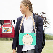 Load image into Gallery viewer, Pure Color Silicone + PC Protective Case with Holder &amp; Shoulder Strap, For iPad mini 5 / 4