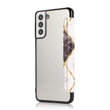 Load image into Gallery viewer, Bronzing Plating PU + TPU Horizontal Flip Leather Case with Holder &amp; Card Slot, For Samsung Galaxy S21+ 5G, For Samsung Galaxy S21 5G, For Samsung Galaxy S20 FE, For Samsung Galaxy S20+, For Samsung Galaxy Note9, For Samsung Galaxy A70                 ...