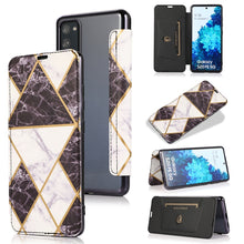 Load image into Gallery viewer, Bronzing Plating PU + TPU Horizontal Flip Leather Case with Holder &amp; Card Slot, For Samsung Galaxy S21+ 5G, For Samsung Galaxy S21 5G, For Samsung Galaxy S20 FE, For Samsung Galaxy S20+, For Samsung Galaxy Note9, For Samsung Galaxy A70                 ...