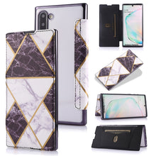 Load image into Gallery viewer, Bronzing Plating PU + TPU Horizontal Flip Leather Case with Holder &amp; Card Slot, For Samsung Galaxy S21+ 5G, For Samsung Galaxy S21 5G, For Samsung Galaxy S20 FE, For Samsung Galaxy S20+, For Samsung Galaxy Note9, For Samsung Galaxy A70                 ...