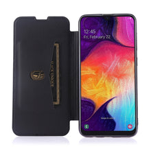 Load image into Gallery viewer, Bronzing Plating PU + TPU Horizontal Flip Leather Case with Holder &amp; Card Slot, For Samsung Galaxy A50, For Samsung Galaxy S8, For Samsung Galaxy S9+, For Samsung Galaxy A20 / A30, For Samsung Galaxy S10e, For Samsung Galaxy A51                        ...