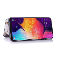 Load image into Gallery viewer, Bronzing Plating PU + TPU Horizontal Flip Leather Case with Holder &amp; Card Slot, For Samsung Galaxy A50, For Samsung Galaxy S8, For Samsung Galaxy S9+, For Samsung Galaxy A20 / A30, For Samsung Galaxy S10e, For Samsung Galaxy A51                        ...