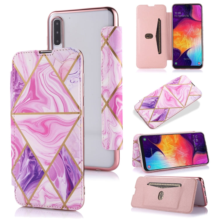 Bronzing Plating PU + TPU Horizontal Flip Leather Case with Holder & Card Slot, For Samsung Galaxy A50, For Samsung Galaxy S8, For Samsung Galaxy S9+, For Samsung Galaxy A20 / A30, For Samsung Galaxy S10e, For Samsung Galaxy A51                        ...