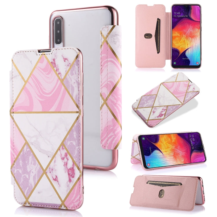 Bronzing Plating PU + TPU Horizontal Flip Leather Case with Holder & Card Slot, For Samsung Galaxy A50, For Samsung Galaxy S8, For Samsung Galaxy S9+, For Samsung Galaxy A20 / A30, For Samsung Galaxy S10e, For Samsung Galaxy A51                        ...