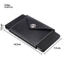 Load image into Gallery viewer, Ultra-thin Elasticity Mobile Phone Leather Case Waist Bag, For 5.8-6.1 inch Phones, Size: S, For 5.5-6.5 inch Phones, Size: M, For 6.7-6.9 inch Phones, Size: L