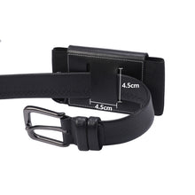 Load image into Gallery viewer, Ultra-thin Elasticity Mobile Phone Leather Case Waist Bag, For 5.8-6.1 inch Phones, Size: S, For 5.5-6.5 inch Phones, Size: M, For 6.7-6.9 inch Phones, Size: L