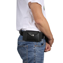 Load image into Gallery viewer, Ultra-thin Elasticity Mobile Phone Leather Case Waist Bag, For 5.8-6.1 inch Phones, Size: S, For 5.5-6.5 inch Phones, Size: M, For 6.7-6.9 inch Phones, Size: L