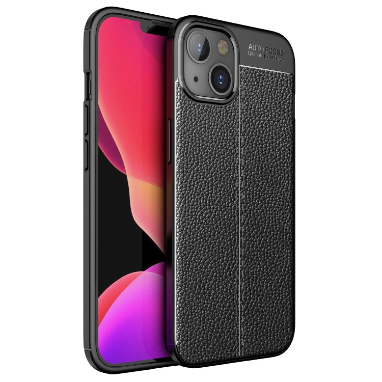 Litchi Texture TPU Shockproof Case, For iPhone 13 mini, For iPhone 13 Pro, For iPhone 13 Pro Max, For iPhone 13, For vivo Y73 5G