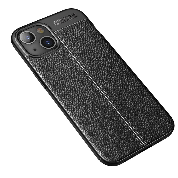 Litchi Texture TPU Shockproof Case, For iPhone 13 mini, For iPhone 13 Pro, For iPhone 13 Pro Max, For iPhone 13, For vivo Y73 5G