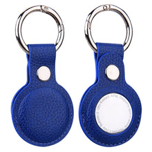 Load image into Gallery viewer, Litchi Texture Leather Protective Case with Key Ring for AirTag