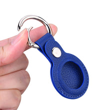 Load image into Gallery viewer, Litchi Texture Leather Protective Case with Key Ring for AirTag