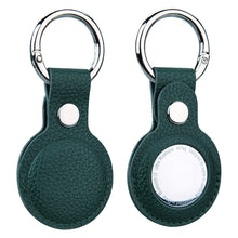 Load image into Gallery viewer, Litchi Texture Leather Protective Case with Key Ring for AirTag