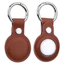 Load image into Gallery viewer, Litchi Texture Leather Protective Case with Key Ring for AirTag