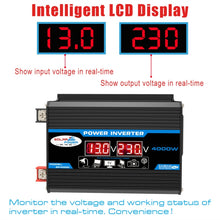 Load image into Gallery viewer, Tang II Generation 12V to 220V 300W Car Power Inverter, 12V to 220V