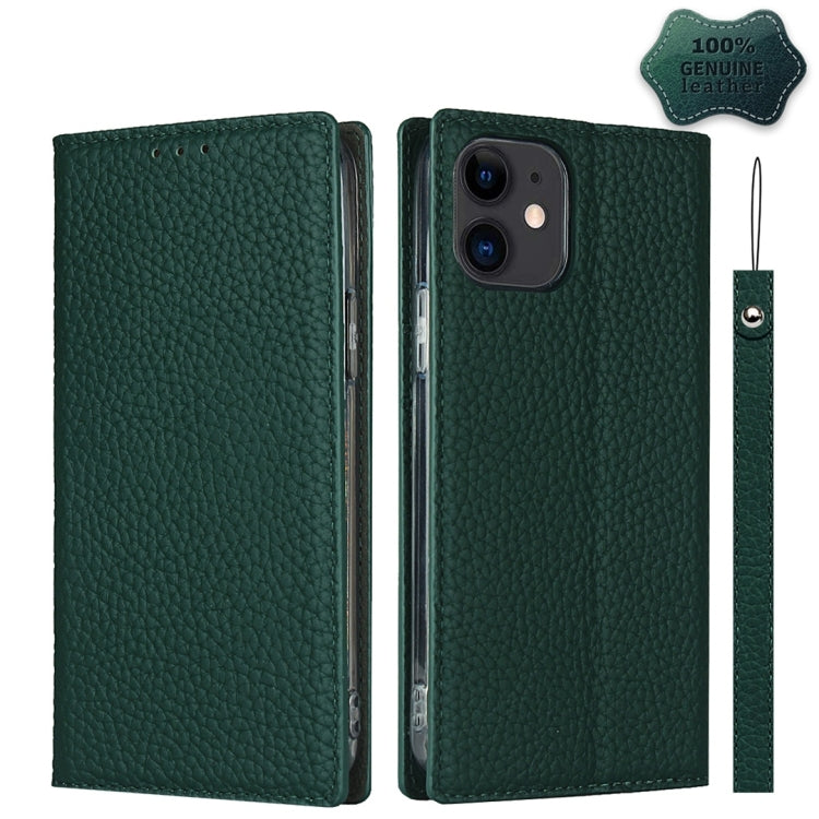 Litchi Texture Horizontal Flip Top Layer Cowhide Leather Case with Holder & Card Slots & Wallet & Strap & Wire Winder, For iPhone 12 mini, For iPhone 12 / 12 Pro, For iPhone 12 Pro Max, For iPhone 11 Pro, For iPhone 11, For iPhone 11 Pro Max           ...