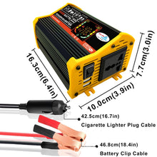 Load image into Gallery viewer, Legend III Generation DC12V to AC220V 6000W Car Power Inverter with LED Display, DC12V to AC220V