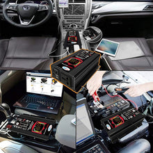 Load image into Gallery viewer, Tang III Generation 12V to 220V 6000W Car Power Inverter with LCD Display &amp; Dual USB, 12V to 220V