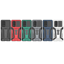 Load image into Gallery viewer, War Chariot Series Armor All-inclusive Shockproof PC + TPU Protective Case with Invisible Holder, For OPPO Reno6 Pro+ 5G, For Samsung Galaxy F52 5G