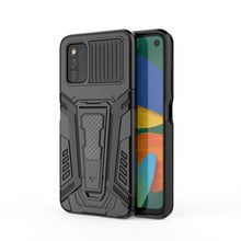 Load image into Gallery viewer, War Chariot Series Armor All-inclusive Shockproof PC + TPU Protective Case with Invisible Holder, For OPPO Reno6 Pro+ 5G, For Samsung Galaxy F52 5G