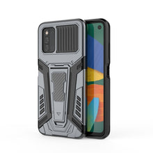 Load image into Gallery viewer, War Chariot Series Armor All-inclusive Shockproof PC + TPU Protective Case with Invisible Holder, For OPPO Reno6 Pro+ 5G, For Samsung Galaxy F52 5G