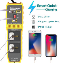 Load image into Gallery viewer, 12V to 220V 300W Car Power Inverter with Three USB, 12V to 220V
