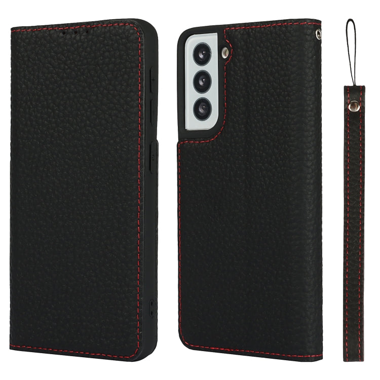Litchi Texture Horizontal Flip Top Layer Cowhide Leather Case with Holder & Card Slots & Wallet & Strap & Wire Winder, For Samsung Galaxy S21 5G, For Samsung Galaxy S20, For Samsung Galaxy S20 Plus, For Samsung Galaxy S20 Ultra, For Samsung Galaxy S20 FE