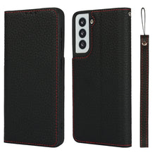 Load image into Gallery viewer, Litchi Texture Horizontal Flip Top Layer Cowhide Leather Case with Holder &amp; Card Slots &amp; Wallet &amp; Strap &amp; Wire Winder, For Samsung Galaxy S21 5G, For Samsung Galaxy S20, For Samsung Galaxy S20 Plus, For Samsung Galaxy S20 Ultra, For Samsung Galaxy S20 FE