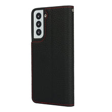 Load image into Gallery viewer, Litchi Texture Horizontal Flip Top Layer Cowhide Leather Case with Holder &amp; Card Slots &amp; Wallet &amp; Strap &amp; Wire Winder, For Samsung Galaxy S21 5G, For Samsung Galaxy S20, For Samsung Galaxy S20 Plus, For Samsung Galaxy S20 Ultra, For Samsung Galaxy S20 FE