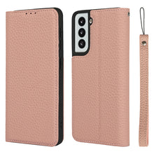 Load image into Gallery viewer, Litchi Texture Horizontal Flip Top Layer Cowhide Leather Case with Holder &amp; Card Slots &amp; Wallet &amp; Strap &amp; Wire Winder, For Samsung Galaxy S21 5G, For Samsung Galaxy S20, For Samsung Galaxy S20 Plus, For Samsung Galaxy S20 Ultra, For Samsung Galaxy S20 FE