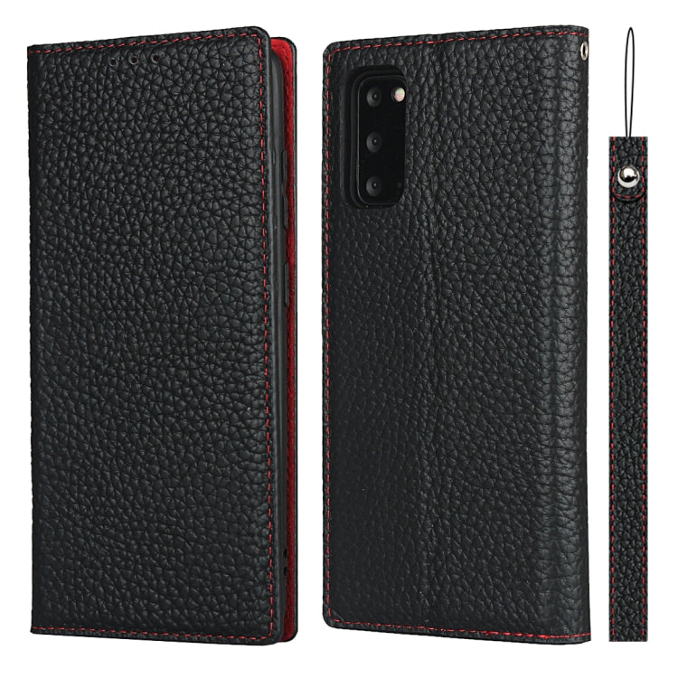 Litchi Texture Horizontal Flip Top Layer Cowhide Leather Case with Holder & Card Slots & Wallet & Strap & Wire Winder, For Samsung Galaxy S21 5G, For Samsung Galaxy S20, For Samsung Galaxy S20 Plus, For Samsung Galaxy S20 Ultra, For Samsung Galaxy S20 FE