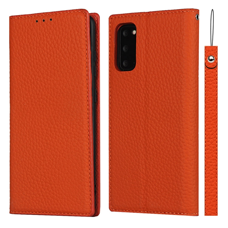 Litchi Texture Horizontal Flip Top Layer Cowhide Leather Case with Holder & Card Slots & Wallet & Strap & Wire Winder, For Samsung Galaxy S21 5G, For Samsung Galaxy S20, For Samsung Galaxy S20 Plus, For Samsung Galaxy S20 Ultra, For Samsung Galaxy S20 FE