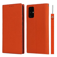 Load image into Gallery viewer, Litchi Texture Horizontal Flip Top Layer Cowhide Leather Case with Holder &amp; Card Slots &amp; Wallet &amp; Strap &amp; Wire Winder, For Samsung Galaxy S21 5G, For Samsung Galaxy S20, For Samsung Galaxy S20 Plus, For Samsung Galaxy S20 Ultra, For Samsung Galaxy S20 FE