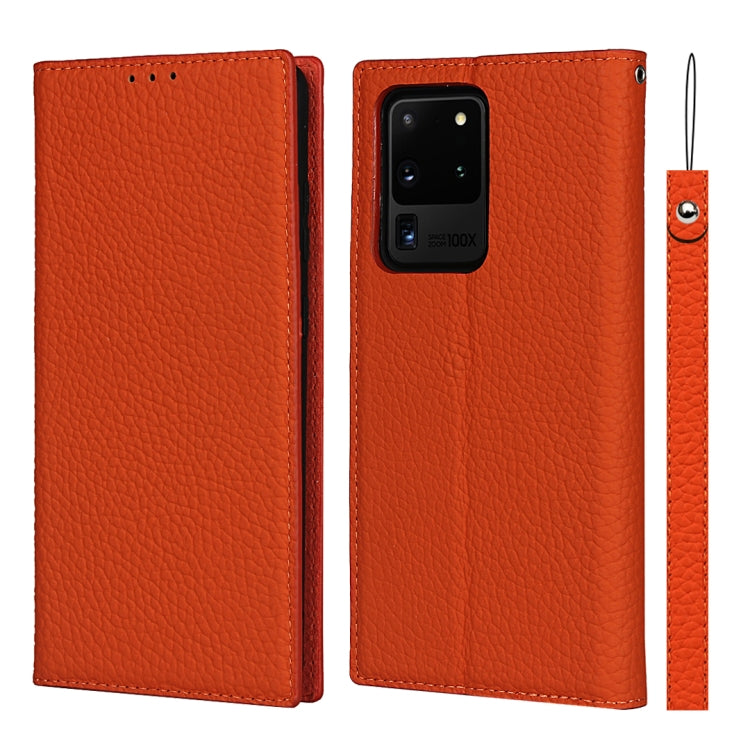 Litchi Texture Horizontal Flip Top Layer Cowhide Leather Case with Holder & Card Slots & Wallet & Strap & Wire Winder, For Samsung Galaxy S21 5G, For Samsung Galaxy S20, For Samsung Galaxy S20 Plus, For Samsung Galaxy S20 Ultra, For Samsung Galaxy S20 FE
