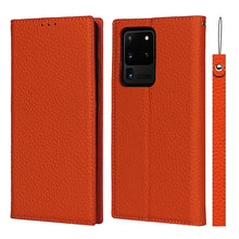 Load image into Gallery viewer, Litchi Texture Horizontal Flip Top Layer Cowhide Leather Case with Holder &amp; Card Slots &amp; Wallet &amp; Strap &amp; Wire Winder, For Samsung Galaxy S21 5G, For Samsung Galaxy S20, For Samsung Galaxy S20 Plus, For Samsung Galaxy S20 Ultra, For Samsung Galaxy S20 FE