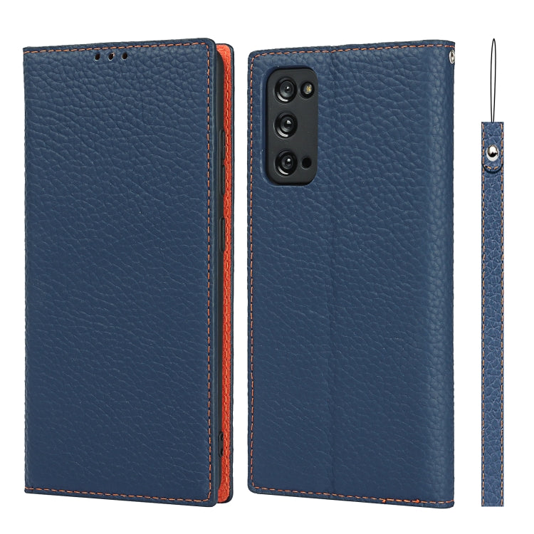 Litchi Texture Horizontal Flip Top Layer Cowhide Leather Case with Holder & Card Slots & Wallet & Strap & Wire Winder, For Samsung Galaxy S21 5G, For Samsung Galaxy S20, For Samsung Galaxy S20 Plus, For Samsung Galaxy S20 Ultra, For Samsung Galaxy S20 FE