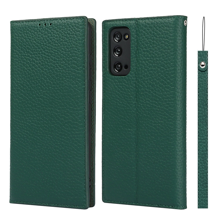 Litchi Texture Horizontal Flip Top Layer Cowhide Leather Case with Holder & Card Slots & Wallet & Strap & Wire Winder, For Samsung Galaxy S21 5G, For Samsung Galaxy S20, For Samsung Galaxy S20 Plus, For Samsung Galaxy S20 Ultra, For Samsung Galaxy S20 FE