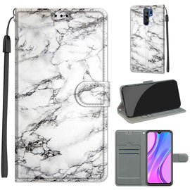 Voltage Coloured Drawing Magnetic Clasp Horizontal Flip PU Leather Case with Holder & Card Slots, For Xiaomi Redmi 9, For Xiaomi Redmi 9 Power/Note 9 4G