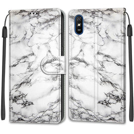 Voltage Coloured Drawing Magnetic Clasp Horizontal Flip PU Leather Case with Holder & Card Slots, For Xiaomi Redmi 9A, For Xiaomi Redmi 9C