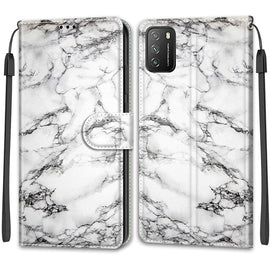 Voltage Coloured Drawing Magnetic Clasp Horizontal Flip PU Leather Case with Holder & Card Slots, For Xiaomi Poco M3, For Xiaomi Poco X3 NFC