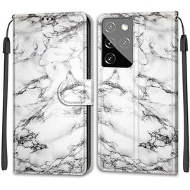 Voltage Colored Drawing Magnetic Clasp Horizontal Flip PU Leather Case with Holder & Card Slots, For Samsung Galaxy S21 Ultra 5G, For Samsung Galaxy S21+ 5G