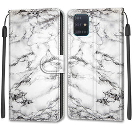 Voltage Colored Drawing Magnetic Clasp Horizontal Flip PU Leather Case with Holder & Card Slots, For Samsung Galaxy A51, For Samsung Galaxy A70