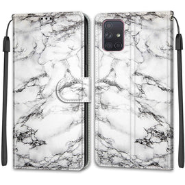 Voltage Colored Drawing Magnetic Clasp Horizontal Flip PU Leather Case with Holder & Card Slots, For Samsung Galaxy A71, For Samsung Galaxy S9
