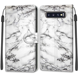 Voltage Colored Drawing Magnetic Clasp Horizontal Flip PU Leather Case with Holder & Card Slots, For Samsung Galaxy S10+, For Samsung Galaxy S20