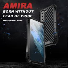 Load image into Gallery viewer, R-JUST AMIRA Shockproof Dustproof Waterproof Metal Protective Case, For Samsung Galaxy S21 FE