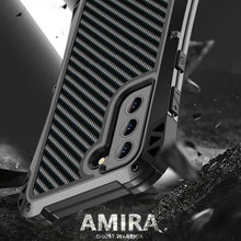 Load image into Gallery viewer, R-JUST AMIRA Shockproof Dustproof Waterproof Metal Protective Case, For Samsung Galaxy S21 FE